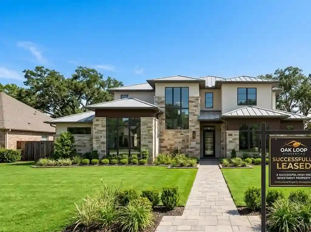 A successful real estate investment property in Pearland, Texas, managed by Oak Loop Properties.
