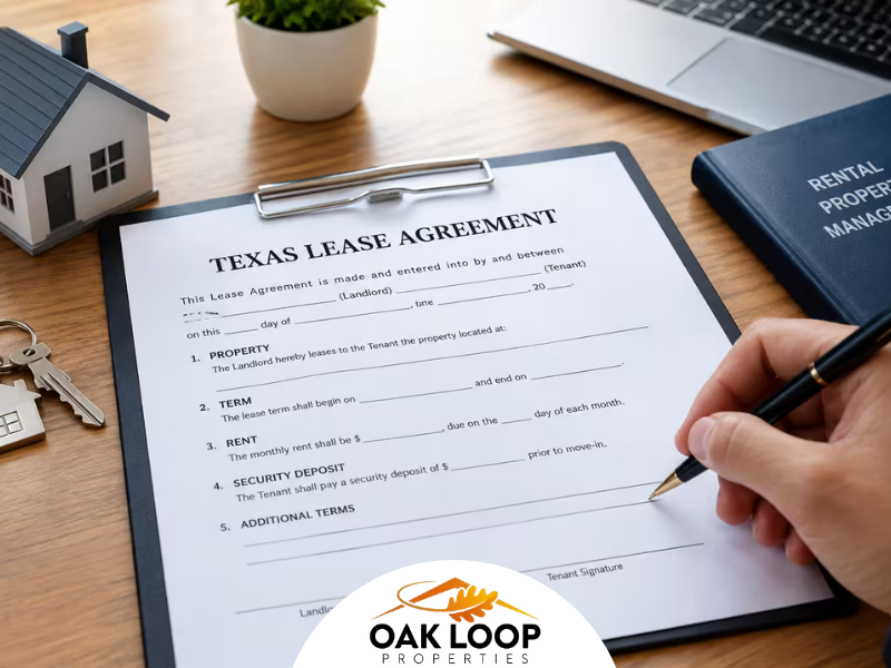 texas lease agreement
